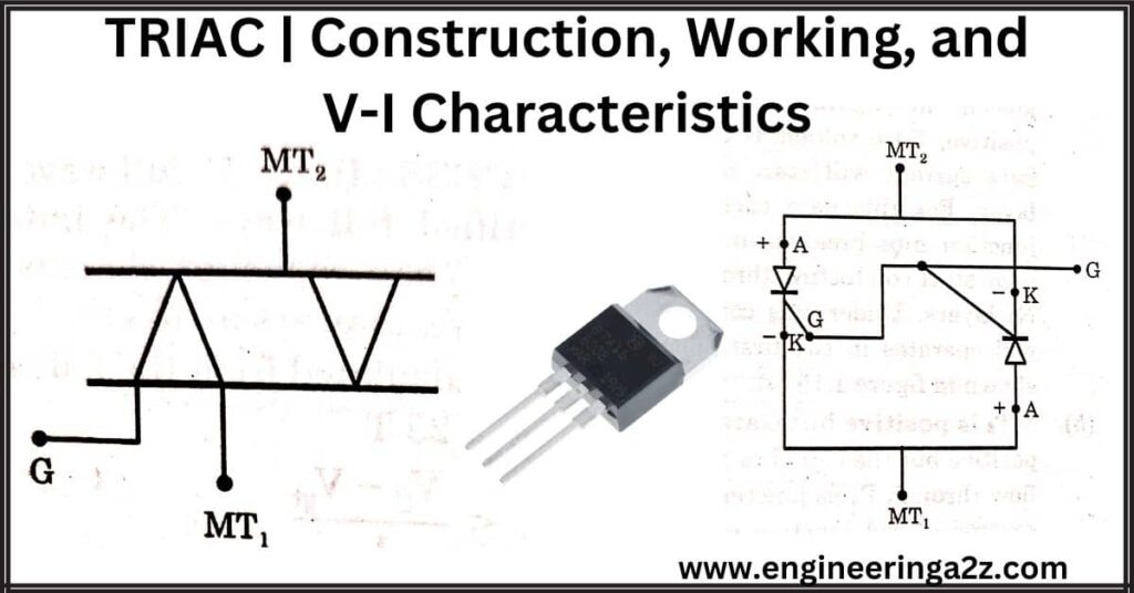 v i characteristics of triac experiment conclusion